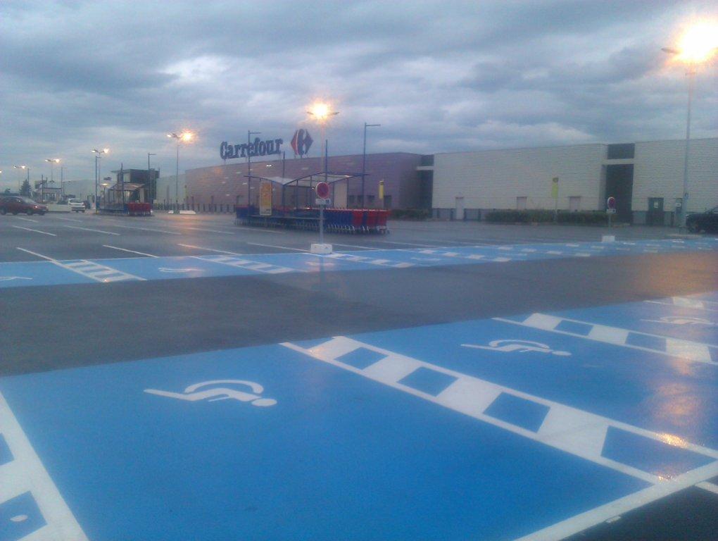 Réfection du parking du Centre Commercial Ecully Grand ...