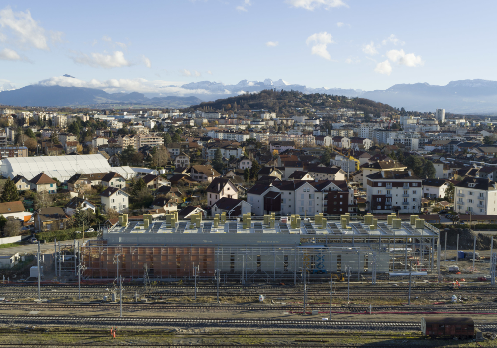 Création du centre technique ferroviaire d’Annemasse