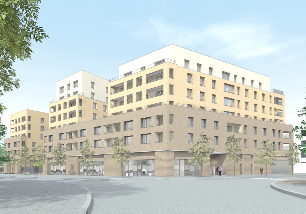 Un ensemble de 93 logements sociaux à Grigny