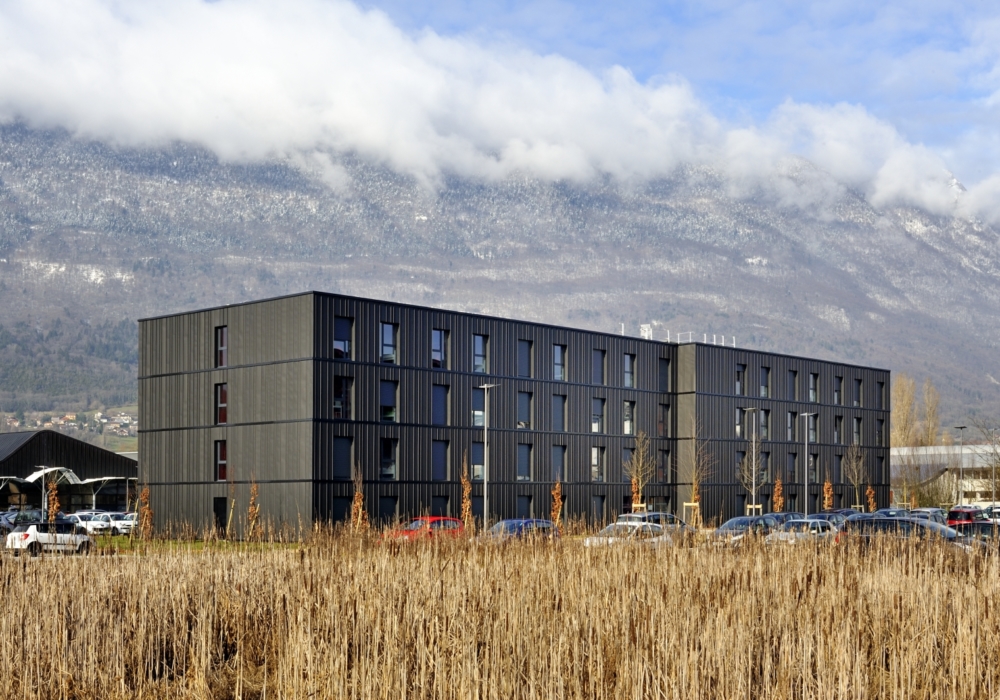 Construction innovante d’une résidence de logements étudiants au Bourget-du-Lac