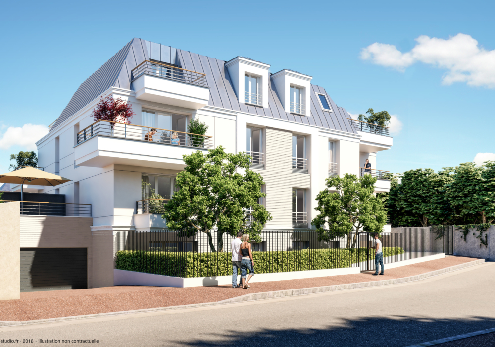 Construction Les Floréales de 13 appartements et 10 maisons pour le GROUPE GAMBETTA