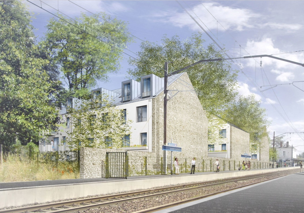 Immeuble de 33 logements à proximité de la gare de Saint-Chéron pour I3F