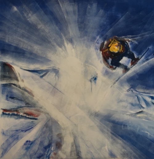 Exposition Jean-Claude Descombes bureaux Artxbat Annecy