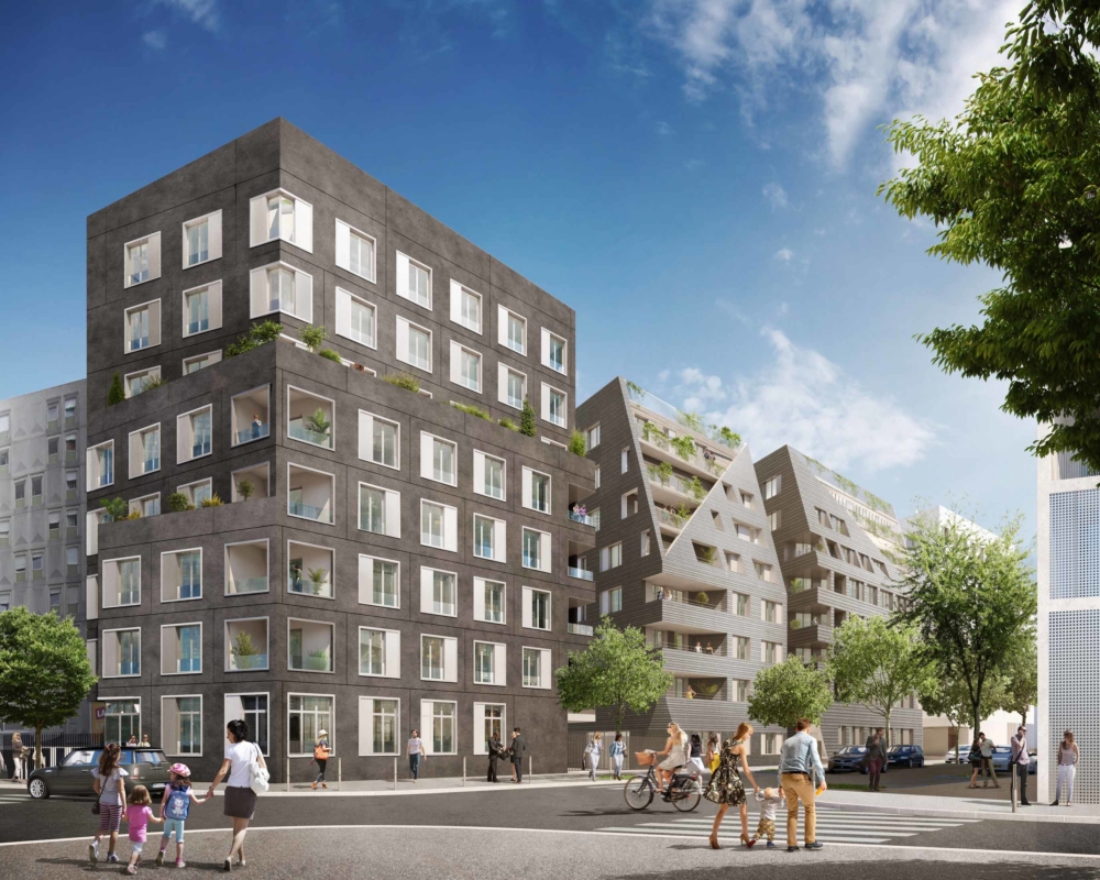 Projet de 49 logements sur deux bâtiments distincts - NACARAT et CREDIT AGRICOLE IMMOBILIER