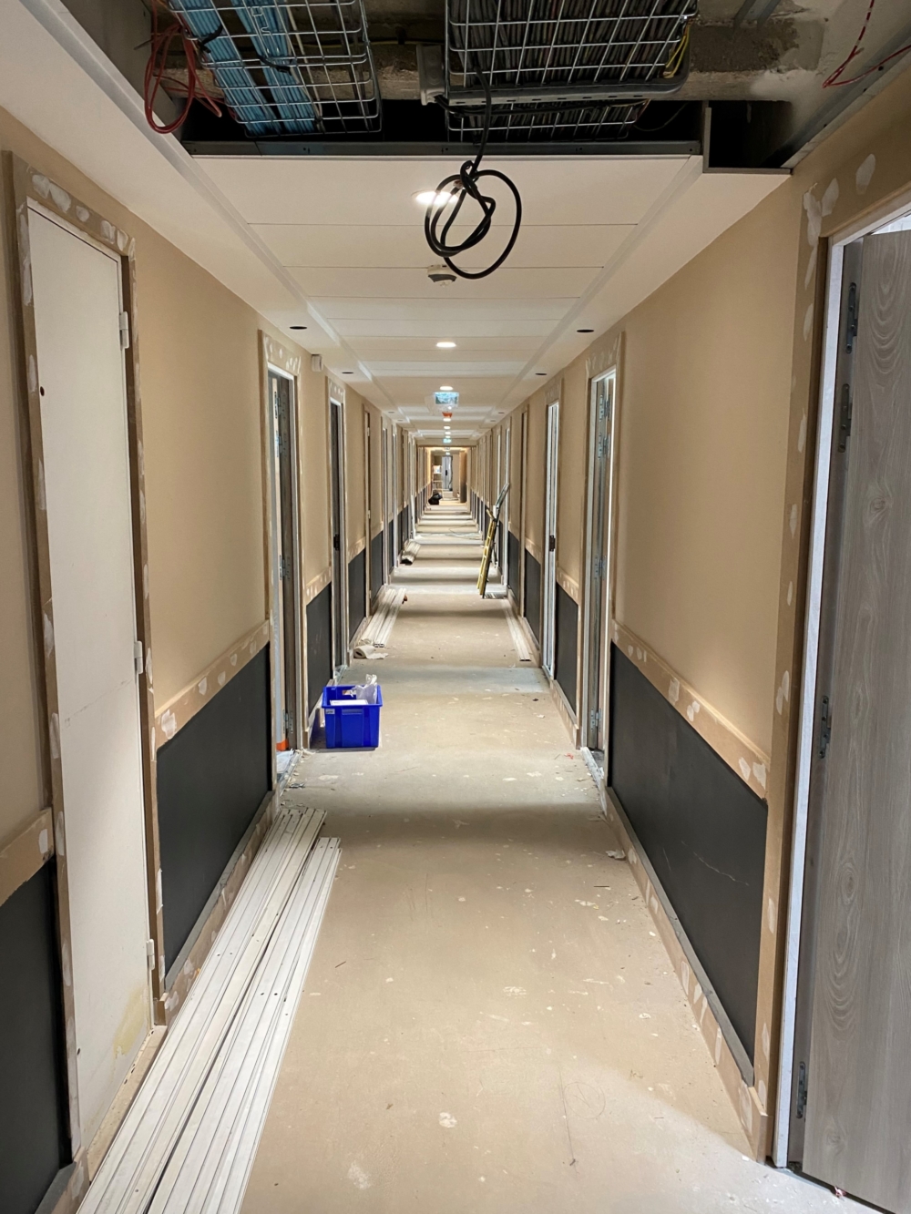rénovation de l’hôtel NOVOTEL RENNES ALMA de 100 chambres situé rue du Canada à Rennes pour le Groupe le Duff