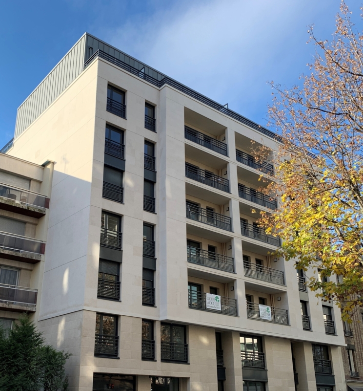 Construction de 37 logements en R+7 et 2 niveaux de sous-sol pour le compte du GROUPE ACCUEIL à Neuilly sur Seine
